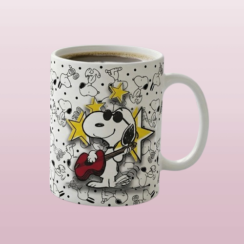 Producto - TAZA SNOOPY ROCK
