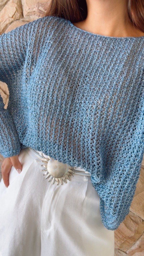 Producto - SWEATER ALMA (AZUL)