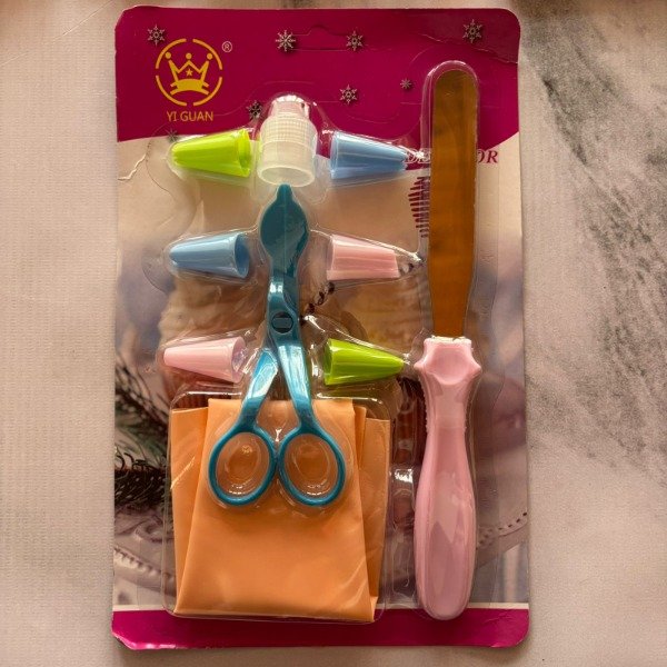 Producto - SET 6 PICOS CON CUPLA TIJERA ESPATULA Y MANGA