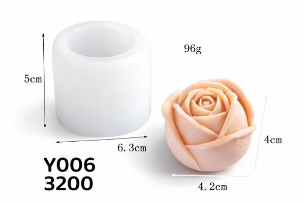 Producto - Rosa Molde de silicona Soft 10212