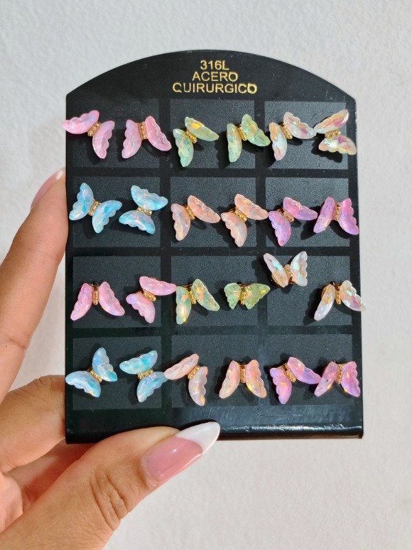 Producto - Aritos Maripositas AD por par