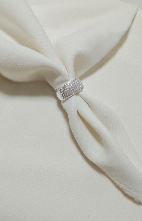 Producto - Anillo acero blanco Benson