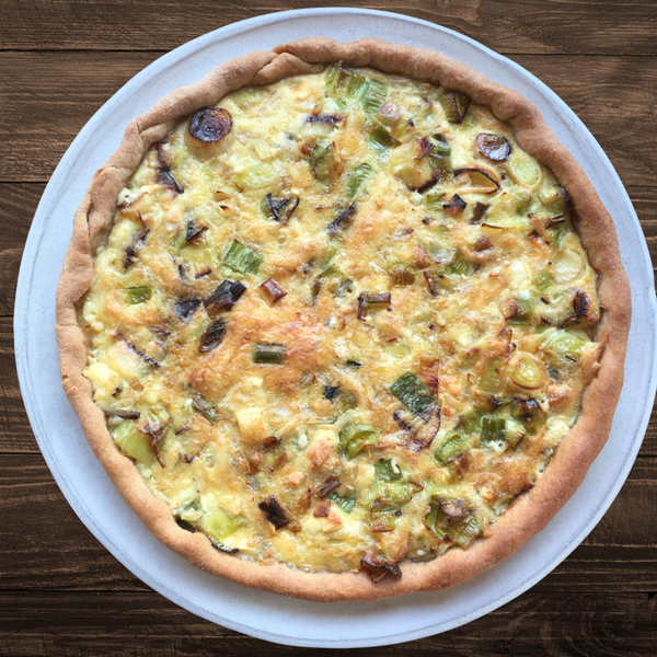 Producto - Tarta de Puerro y Queso Azul