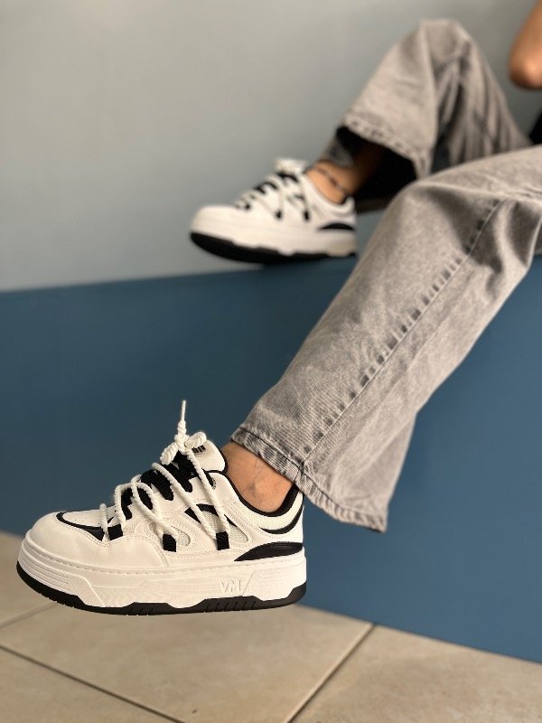 Producto - VIA MARTE ART. 225 Negro/Blanco