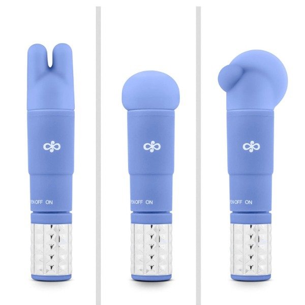 Producto - Vibrador estimulador con 3 cabezas intercambiables - 4