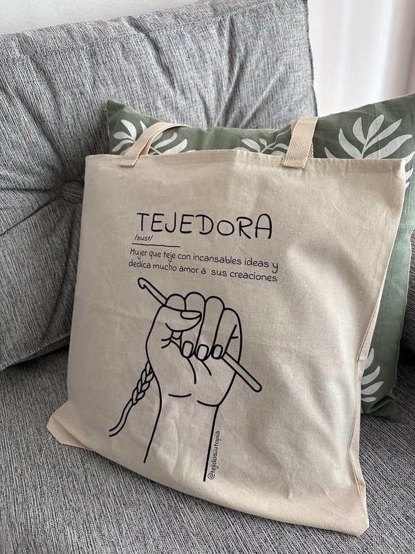 Producto - Tote bag tejedora - 2