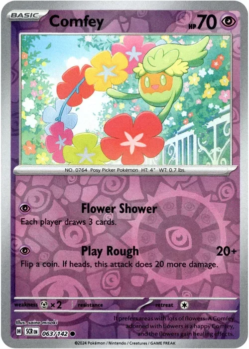 Producto - Comfey - 063/142 - Stellar Crown - Reverse Holo