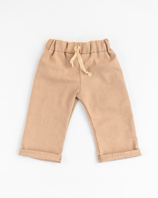 Producto - PANTALON LINO BEIGE BABY - 0