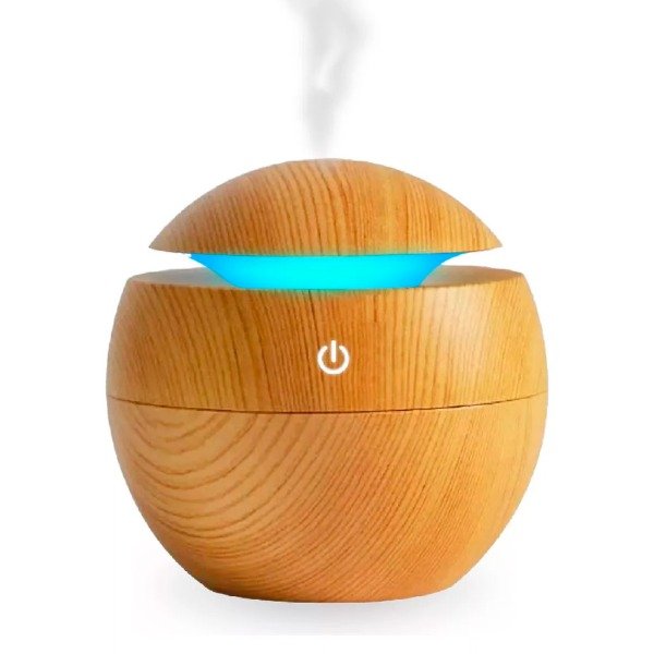 Producto - Humidificador redondo simil madera