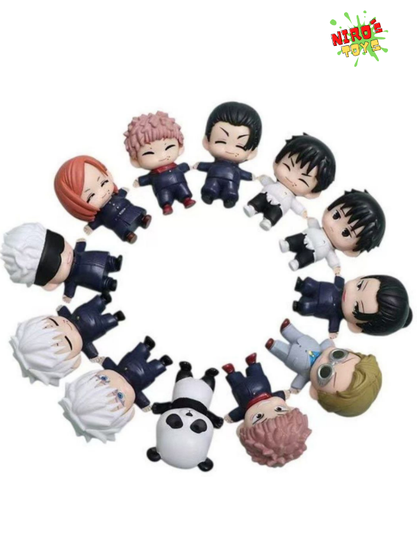 Producto - Jujutsu Kaisen Set x12 (8CM) - Figura Jujutsu Kaisen - Nirostoys