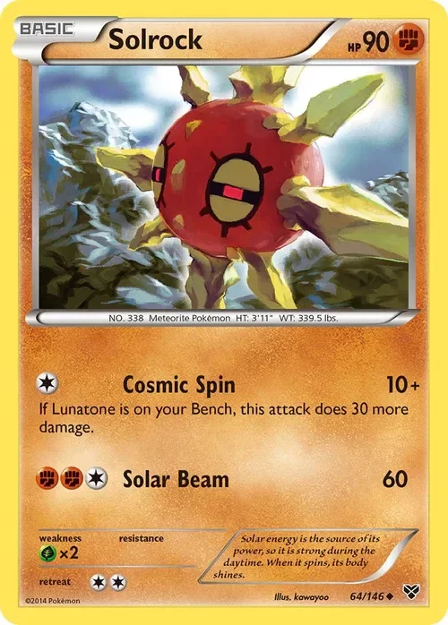 Producto - Solrock - 64/146 - XY Base