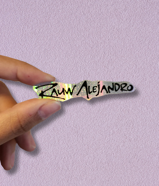 Producto - STICKERS HOLOGRÁFICOS - RAUW ALEJANDRO - RAUW ALEJANDRO