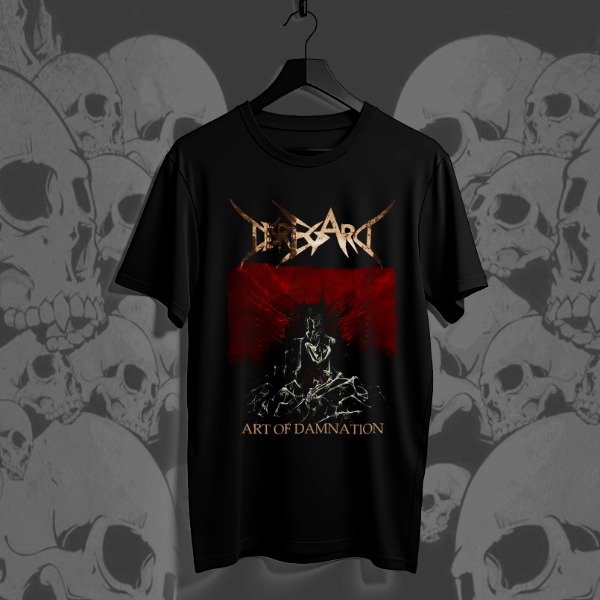 Remera disregard art of damnation