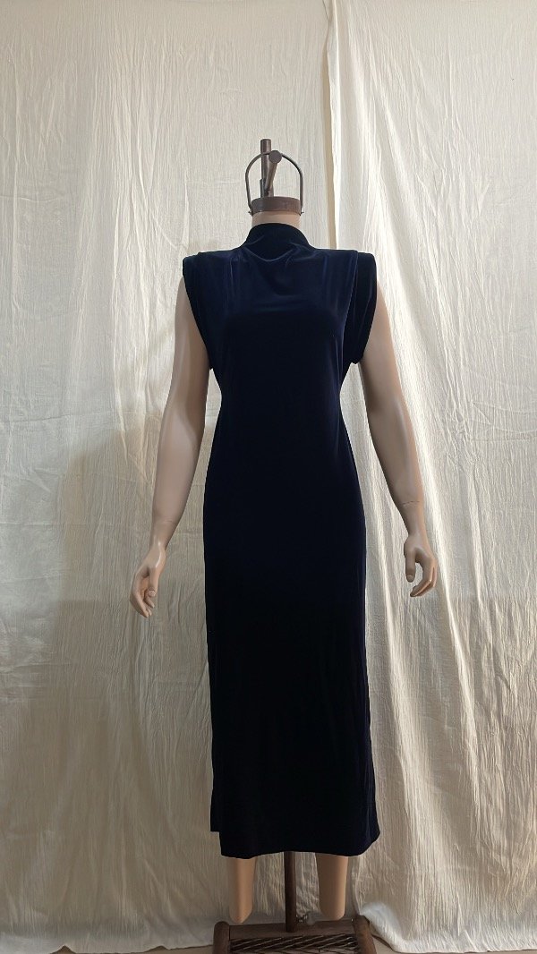 Producto - Vestido Zara Azul noche