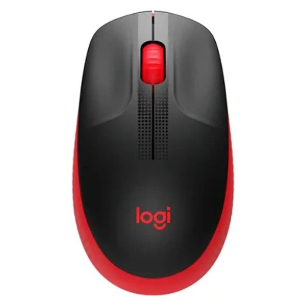 Producto - Logitech M190 - 1000 DPI - Rojo y Negro