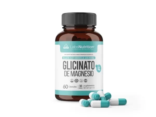 Producto - Glicinato de Magnesio 500 mg (60 caps) - Labs Nutritión