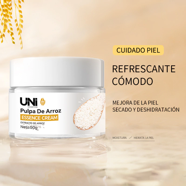Producto - Crema Facial de Arroz Hidratante Humectante Uni