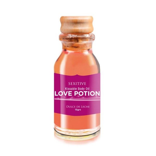 Producto - Love Potion Dulce de Leche. Mini Aceite Comestible.