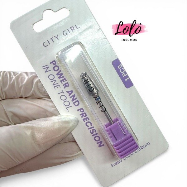 Producto - Fresa de Carburo Cinta azul - City Girl