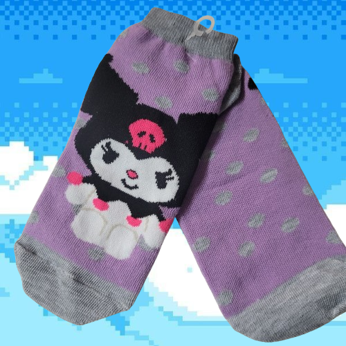 Producto - SOQUETE ADULTO KUROMI GRIS