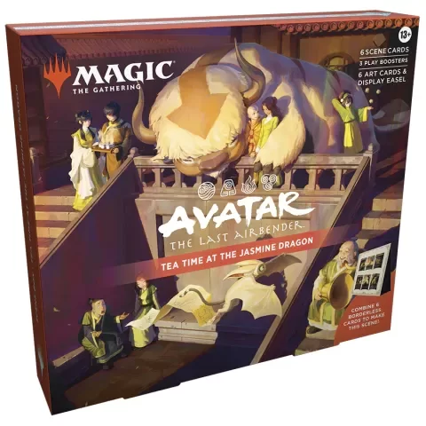 Producto - Magic The Gathering Avatar Scene Box: Tea Time At The Jasmine Dragon