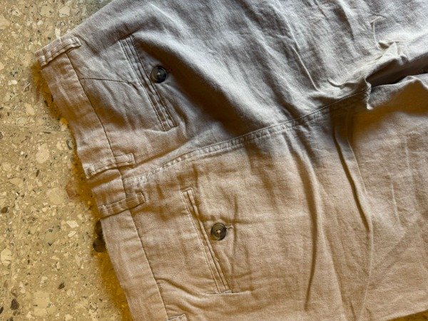 Producto - Bermuda serodino lino arena