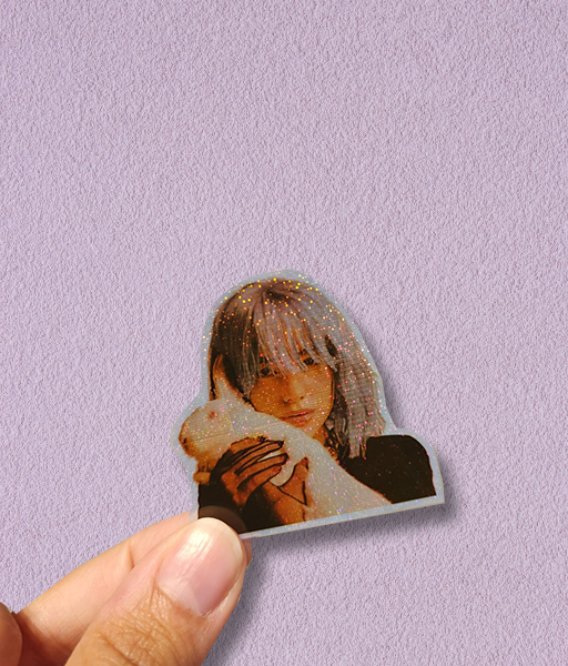 Producto - STICKER HOLOGRÁFICO - DUA LIPA -  #1