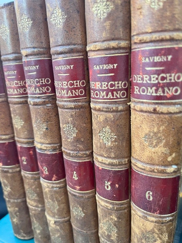 Producto - Derecho Romano 6 tomos completo. Savigny - 2