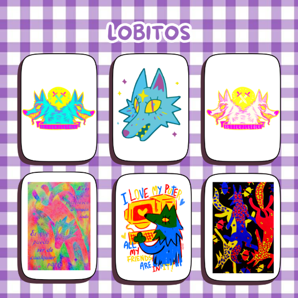 Producto - Sticker - Lobitos
