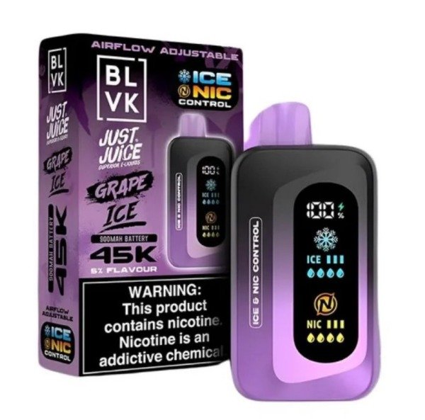 Producto - BLVK Just Juice 45k Puff Grape Ice