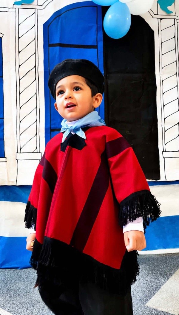 Producto - Gaucho salteño, con poncho para niños y adultos