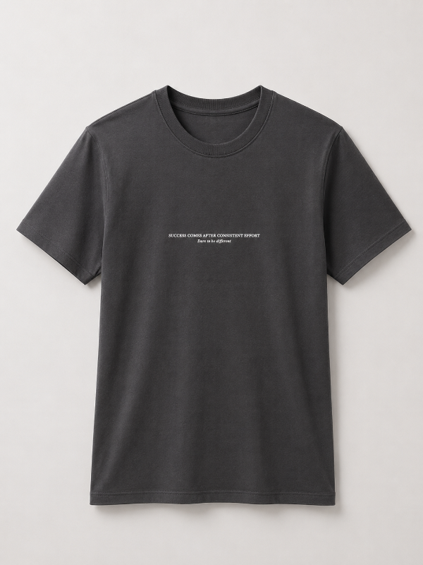 Producto - Remera Slim Fit Success Gris osc