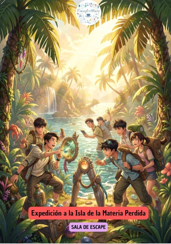 Producto - EXPEDICION A LA ISLA DE LA MATERIA PERDIDA - SALA DE ESCAPE (Cs Nat)