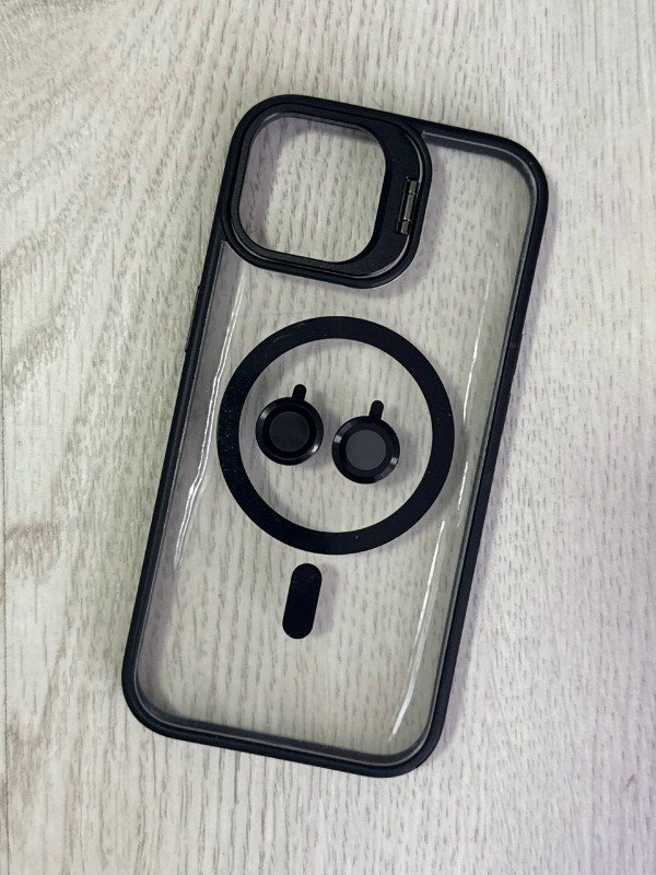 Producto - FUNDA CROMADA MAGSAFE STAND IPHONE 16