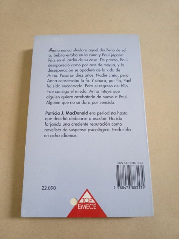 Producto - Un extraño en la casa - Patricia MacDonald - Emecé 1989 - 1