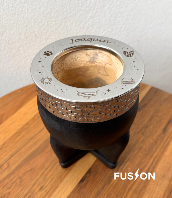 Producto - Mate Imperial de Calabaza - Virola de Acero