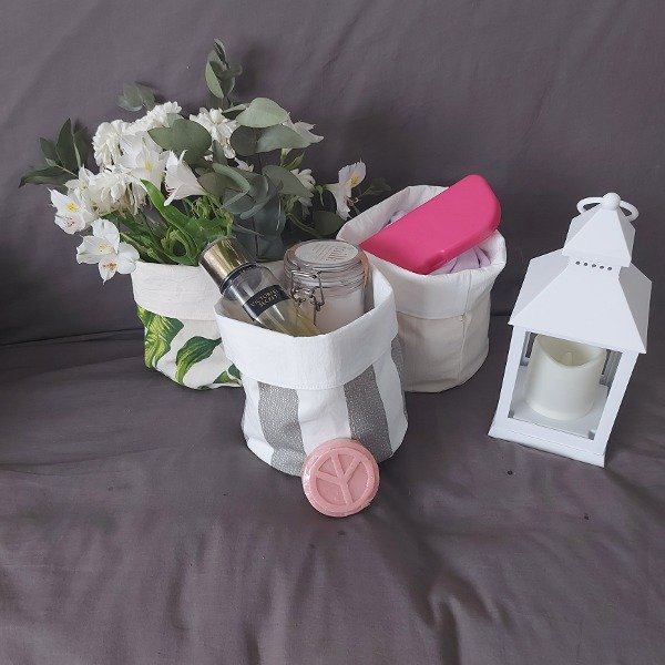 Producto - Cestos de tela ESTAMPADO
