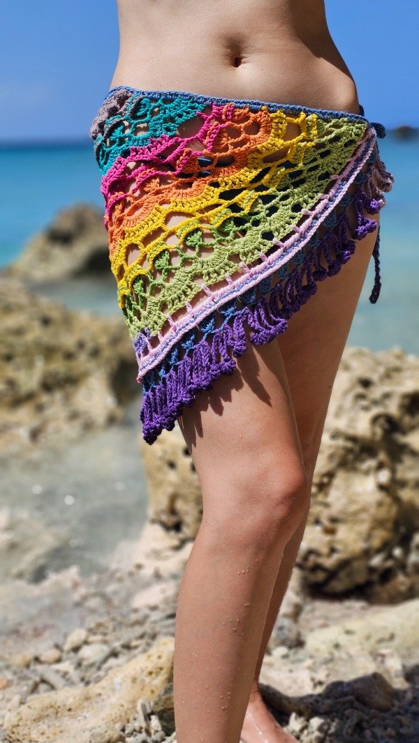 Producto - Pareo/Chal Rainbow Guia online