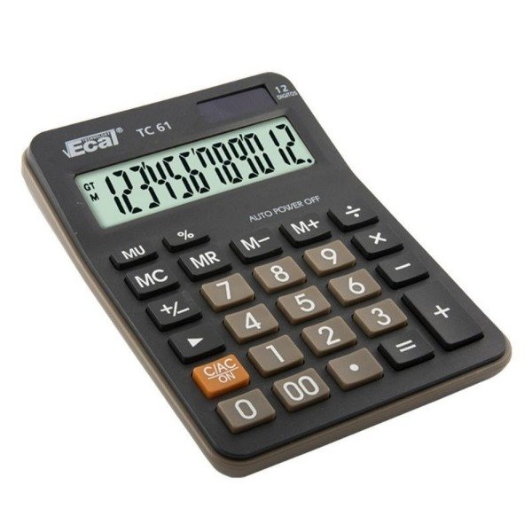 Producto - CALCULADORA ECAL TC61 12Digitos (6)
