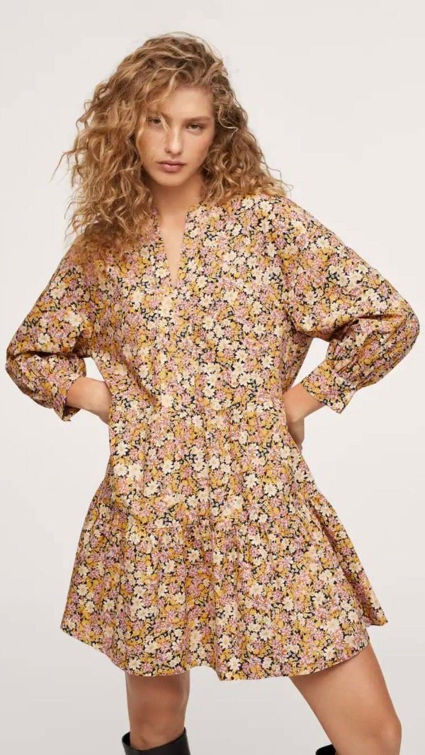 Producto - Vestido Ruffled Mango