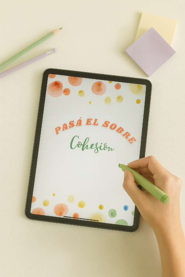 Producto - Pasá el sobre "Cohesión"