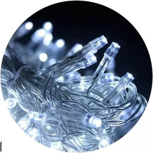 Producto - LUZ LED 100 LUCES BLANCAS 4 METROS