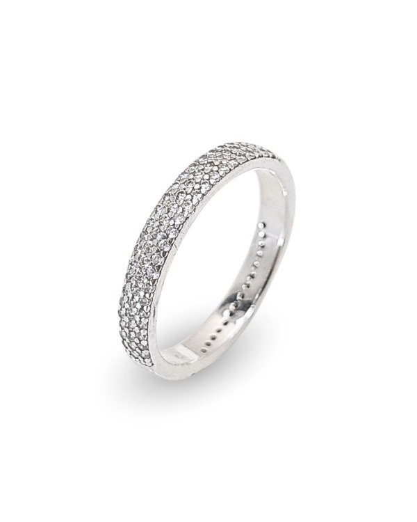 Producto - Anillo de Plata Medio-Sin Fin, Doble - 3