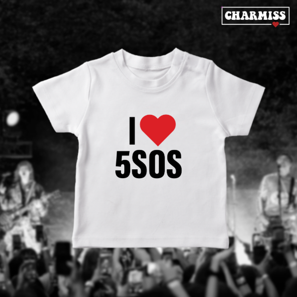 Producto - Baby Tee- I LOVE 5SOS