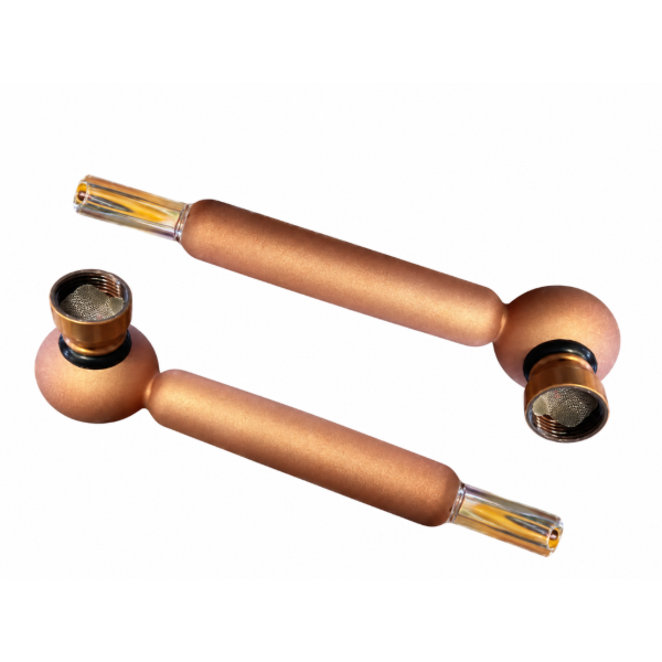 Producto - DYK PIPA VIDRIO BRONCE 15CM