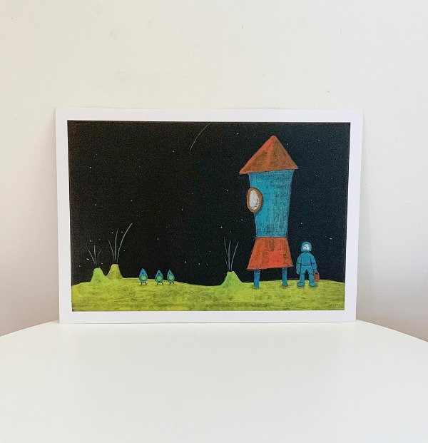 Producto - Print viaje a la luna