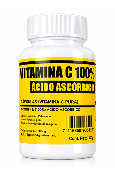 Producto - Vitamina C Pura -  60 Capsulas
