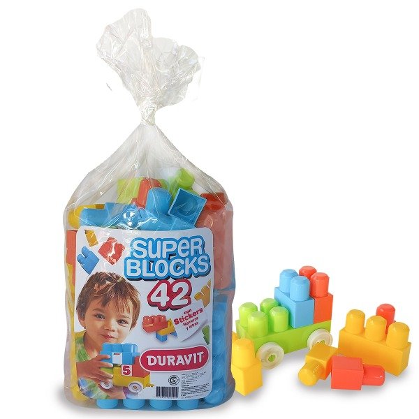Producto - 42 BLOQUES GRANDES PARA BEBÉS