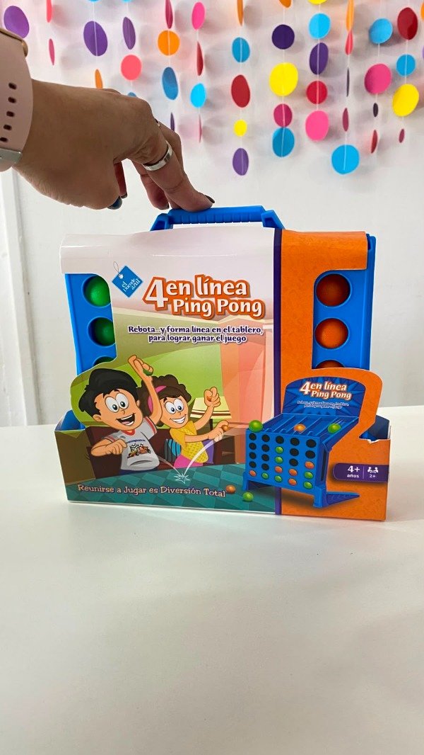 Producto - Juego de mesa- 4 en linea ping pong- Wi