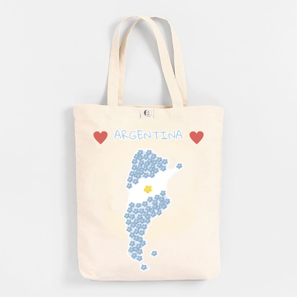 Producto - Tote bag Argentina flores